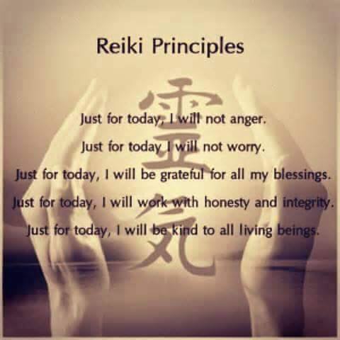 reiki principles picture