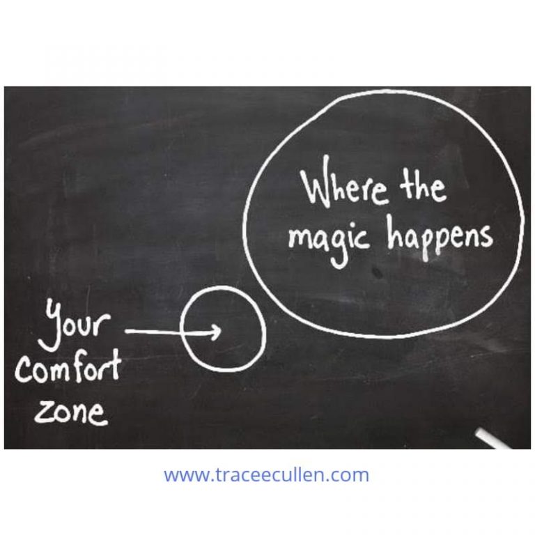 Stepping UP.. Out of your comfort zone!