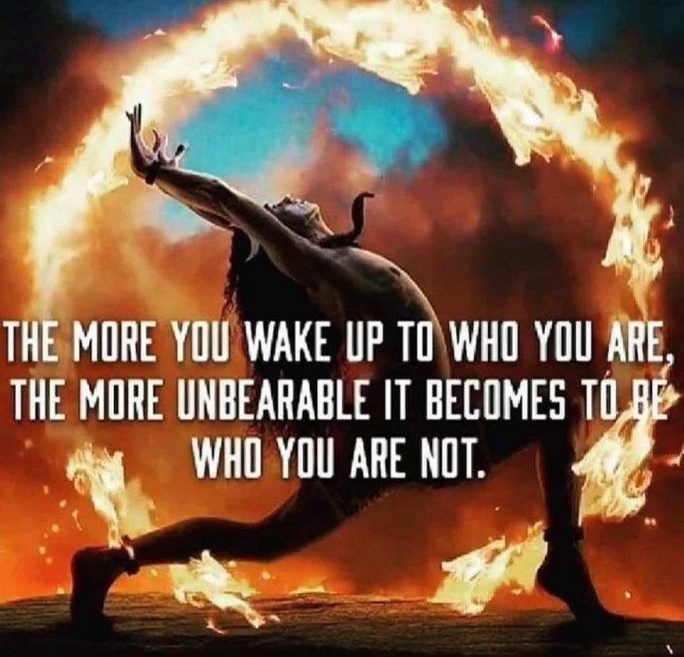 Becoming conscious..