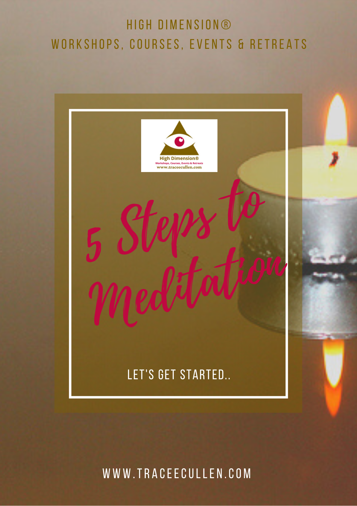 Free steps to meditation.  Sign up below to transform the way you MEDITATE and increase your focus!