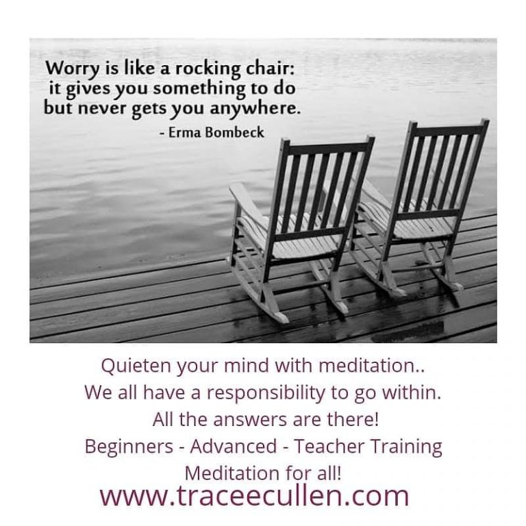 Worry.. is like a rocking chair!
