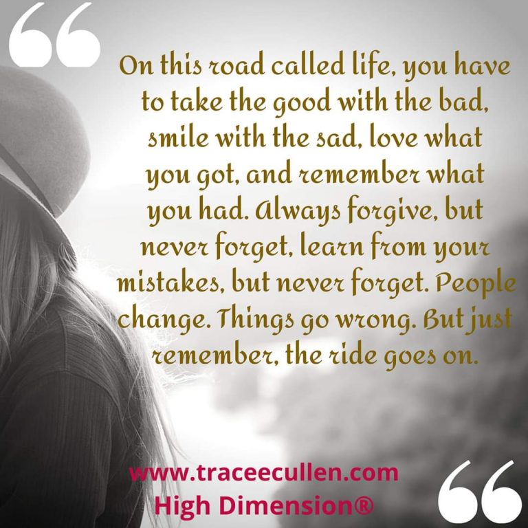 On this road called life..