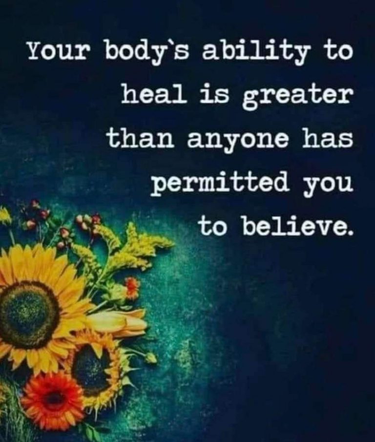 HEALING..