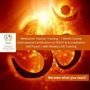Meditation Teacher Training Course