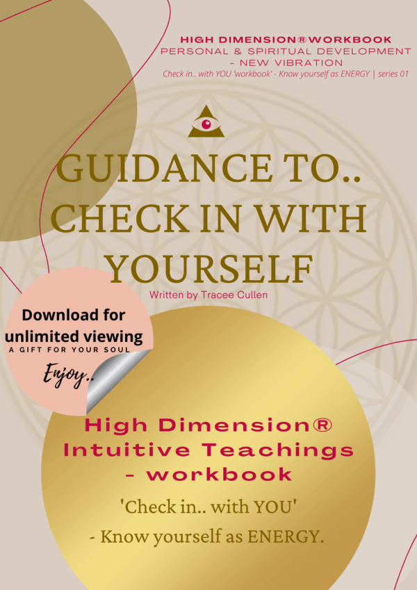 Workbook - Know yourself as ENERGY | series 01